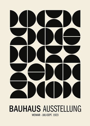 Plakat Bauhaus Ausstellung No1